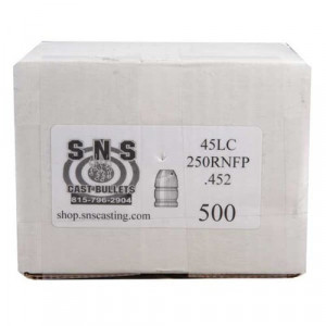 SNS Cast Bullets .45 250gr (.452")